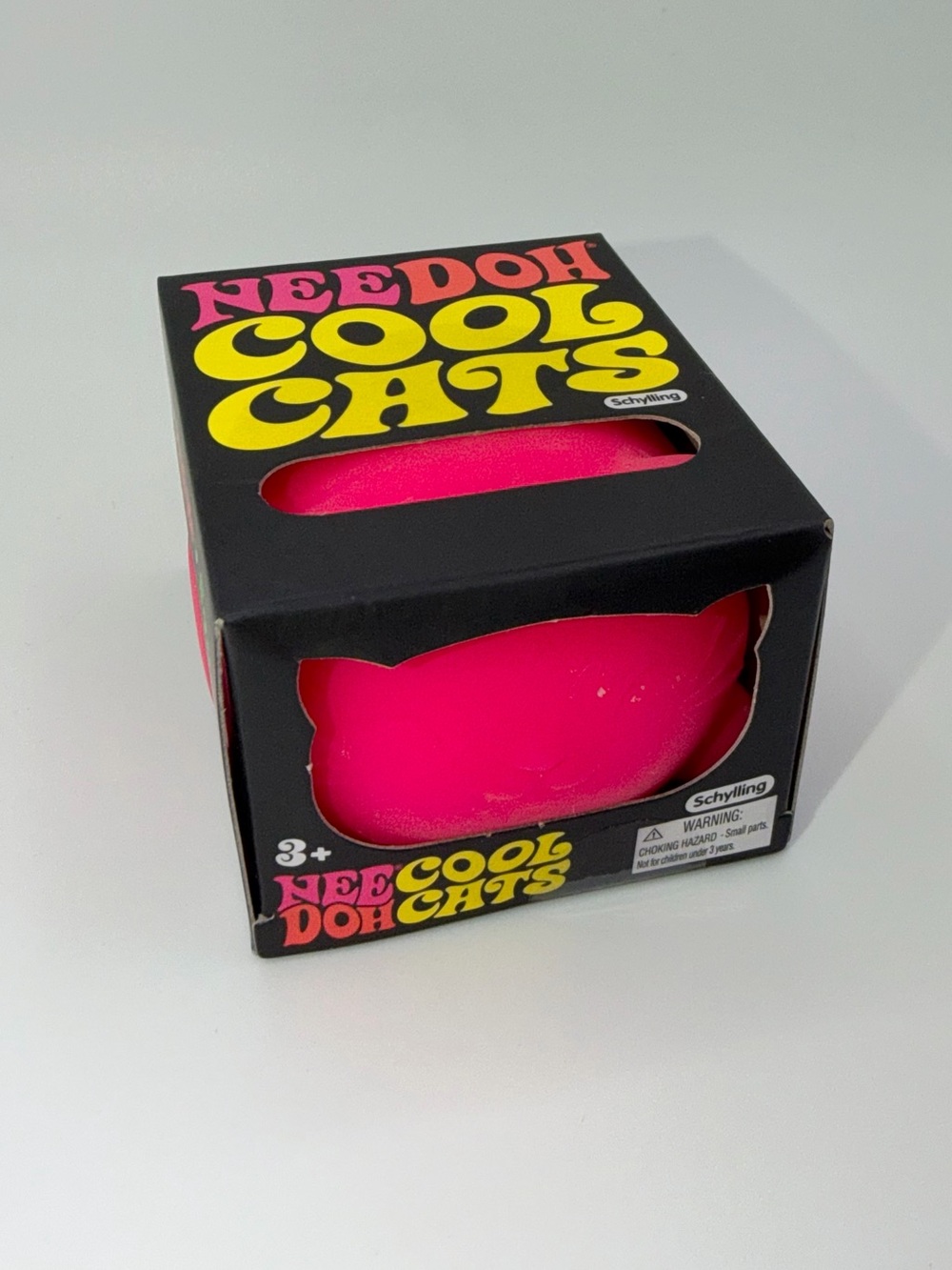 Authentic Needoh Cool Cats Pink squishy sensory toy Viral needoh cool cats NEW
